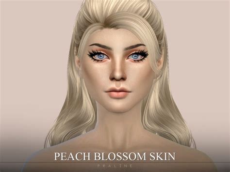 Peach Blossom Skin The Sims 4 Catalog