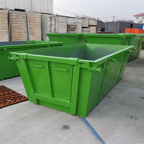 Industrial Garbage Bins Steel Skip Containers Waste Bin China Skip