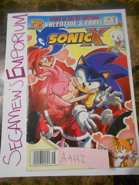 sonic x issue 16 vg [sega comic archie hedgehog]
