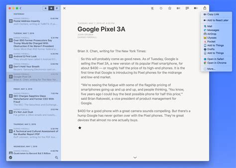 The Best Rss Reader For Mac Updated For 2019 And Reeder 4