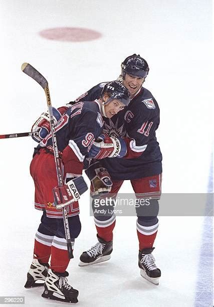 Messier Scores Rangers Photos And Premium High Res Pictures Getty Images