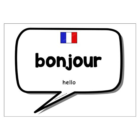 French Words and Phrases | Foreign Languages | KS1, KS2