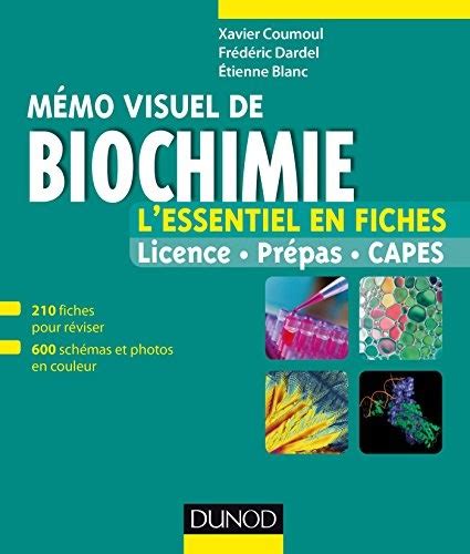 Cours De Biochimie En Ligne Gratuit - Le PDF Gratuit: Télécharger Mémo visuel de biochimie - L'essentiel