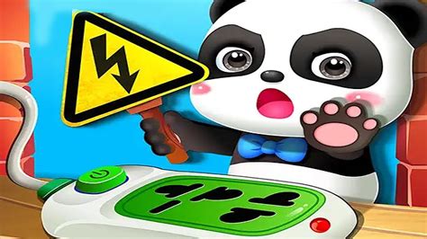 Baby Panda Home Safety Play Kids Game And Learn Home Safety Knowledge