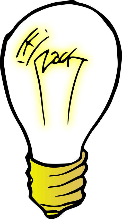Lampu Bohlam Listrik Gambar Vektor Gratis Di Pixabay Pixabay