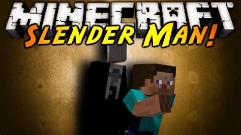 Minecraft Mod Showcase Slender Man Updated Youtube