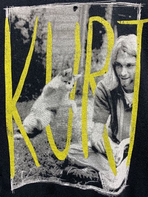 Distressed Kurt Cobain Music Tee As Is Boardwalk Vintage