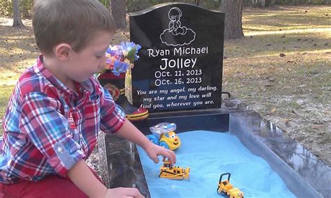 Mom Of Baby Who Died Days After Birth Puts Sandbox At His Grave So