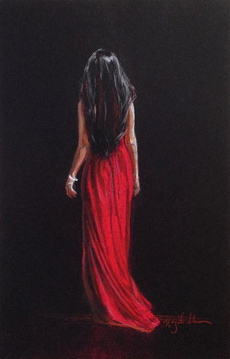 Lady In Red Painting Ubicaciondepersonascdmxgobmx