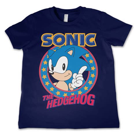 Officially Licensed Sonic The Hedgehog Kids T Shirt Ages 3 12 Years Ebay
