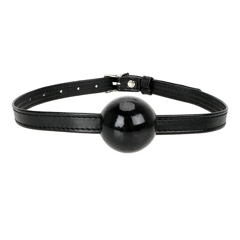 Ikoky Oral Fixation Stuffed Sm Slave Silicone Ball Gag Cosplay Flirting Leather Open Mouth Gag