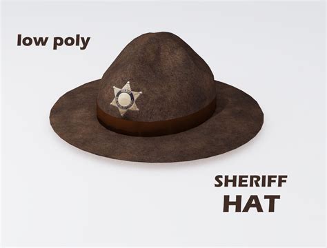 Sheriff 3d Models Download Free3d