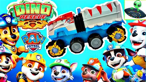 New Paw Patrol Dino Rescue With New Pup Rex And Dino Patroller Youtube