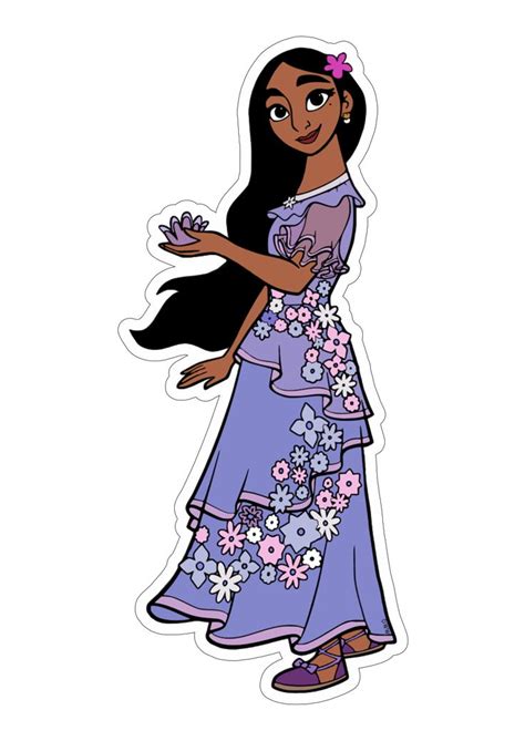 Disney personagem encanto Isabela png em 2022 Ilustração de beijo