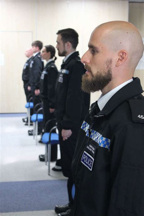 New Cambridgeshire Police Recruits Pass Out At Force Hq In Huntingdon