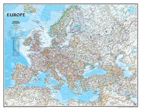 Europe Ngs Buy Wall Map Of Europe Mapworld