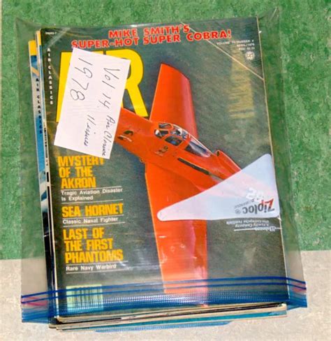 Vintage Air Classics Magazine Vol 14 1978 11 Issues Ex Cond Missing June 16 00 Picclick