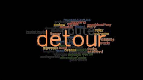 Detour Synonyms And Related Words What Is Another Word For Detour