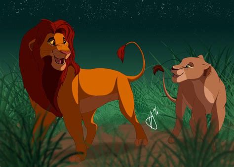 Love At Its Best Simba And Nala Lion King Art Lion King Fan Art Lion