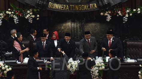 Suasana Sidang Paripurna MPR Terakhir Periode 2019 2024 Foto Tempo Co