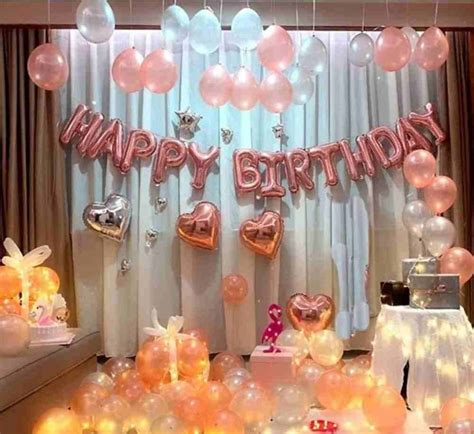 Romantic Surprise Birthday Decoration Ideas For Wife Girlfriend