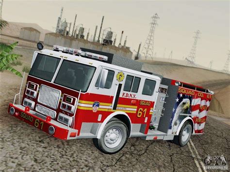 Seagrave Marauder Fdny Squad 61 Para Gta San Andreas