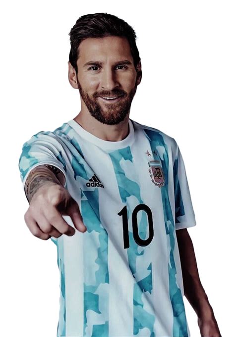 Messi Pointing Png Image Ongpng