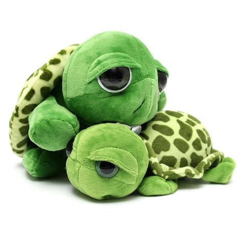 Cute Big Eye Series Tortoise Doll Turtle Stuffed Plush Sweet Animal