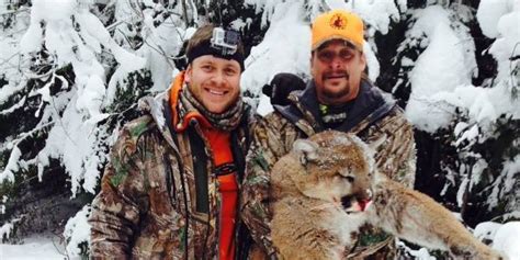 Kid Rock Poses With Dead Mountain Lion And Ted Nugent Loves It Huffpost