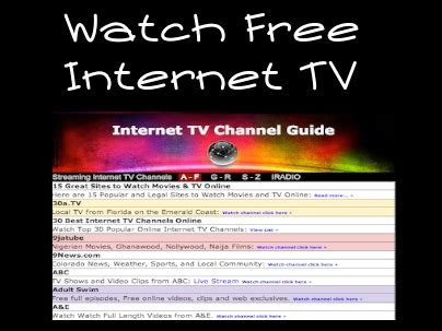 Stream live tv from abc, cbs, fox, nbc, espn & popular cable networks. How to Quickly Find Free TV Channels to Watch Free TV Online