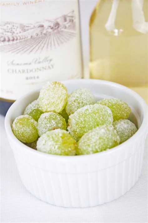 Frozen Wine Marinated Grapes Recipe Catch My Party