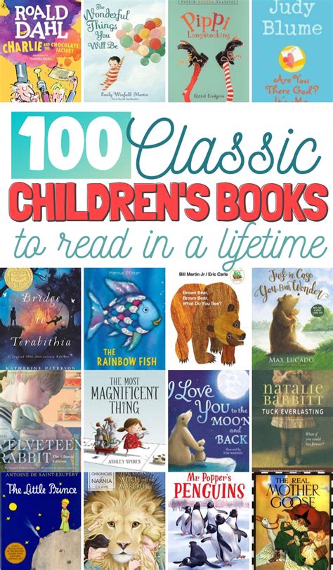 100 Childrens Books To Read In A Lifetime But First Joy