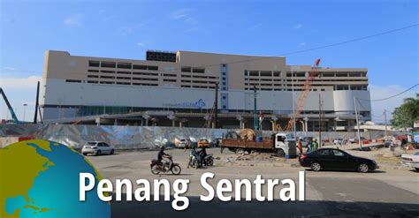 Level 1 (ground floor) is the bus terminus. Penang Sentral