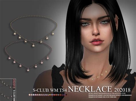 The Sims Resource S Club Ts4 Wm Necklace 202018