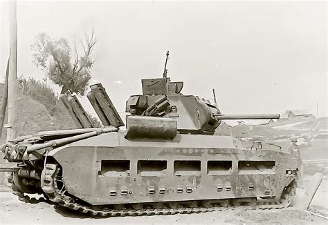 British Matilda MkII Abandoned During Battle Of France TankPorn