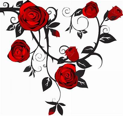 Rose Clip Roses Vector Clipart Royalty Cartoon