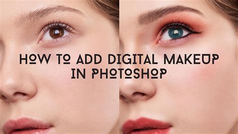 How To Add Digital Makeup In Photoshop Tutorial 🥇 Own That Crown