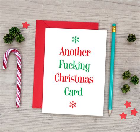 Funny Rude And Offensive Christmas Cards Wedfest