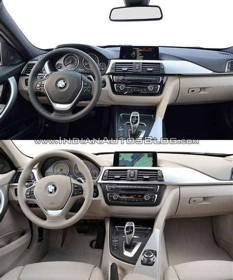 2015 Bmw 3 Series Facelift Vs Older Model Interior