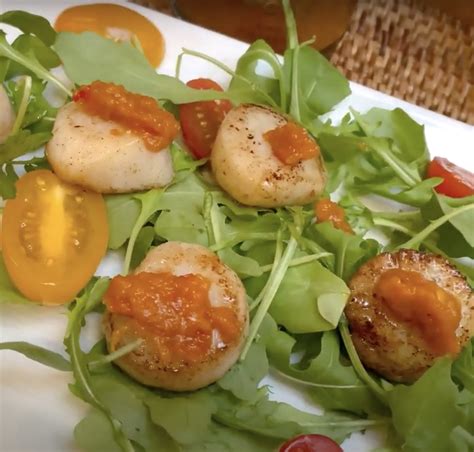 Pan Fried Scallops Nonya Secrets