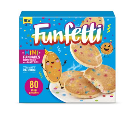 Pillsbury Funfetti Mini Frozen Pancakes 282 Oz Kroger