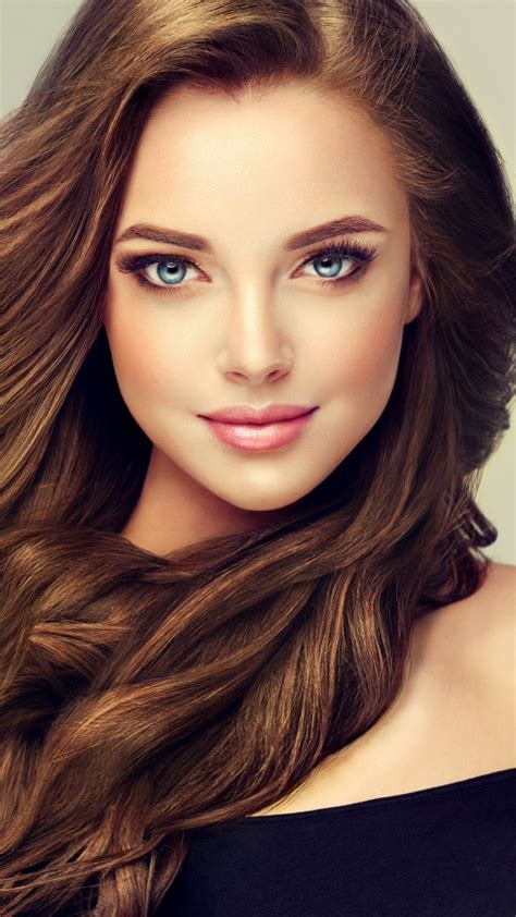 beautiful girl model juicy lips brunette 720x1280 wallpaper beautiful eyes beautiful
