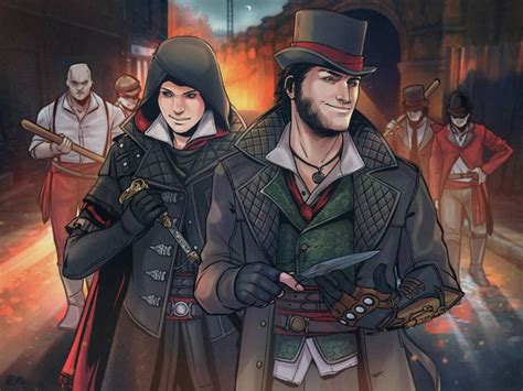 Evie And Jacob Frye By Metsusan Assassins Creed Assassins Creed