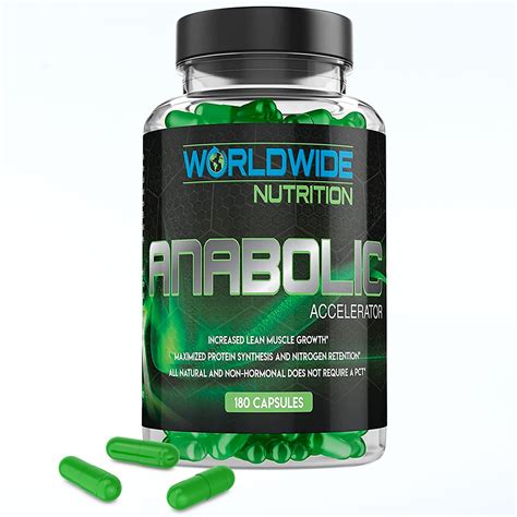 Buy Worldwide Nutrition Anabolic Accelerator Vitamin Supplements Muscle Growth Strength