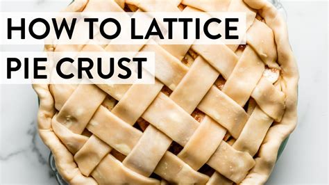 How To Lattice Pie Crust Sally S Baking Recipes YouTube