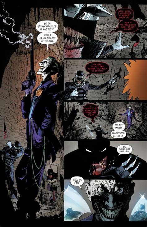 Batman And The Joker Vs The Batman Who Laughs Joker Comic Batman