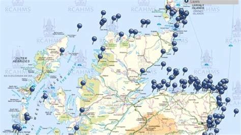 Map Shows Last 1200 Years Of Shipwrecks Off The Scottish Coast