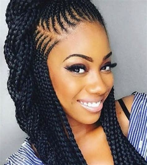35 Best Ghana Braid Hairstyles That Turn Heads In 2021 2022