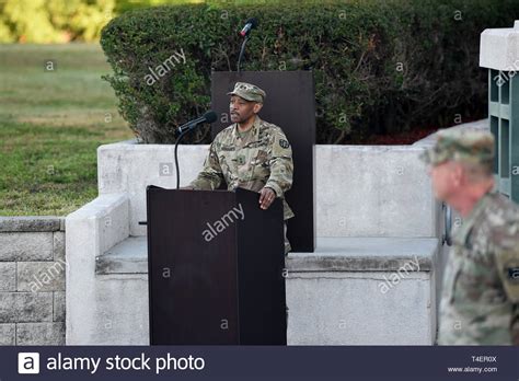 Maj Gen Jonathan Woodson Incoming Commanding General For Army Reserve Medical Command Gives