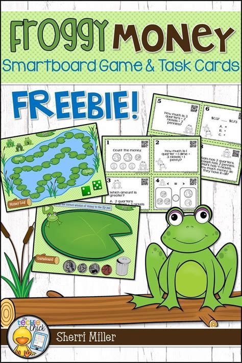 Money Smartboard Game And Task Cards Smart Board Games Task Cards